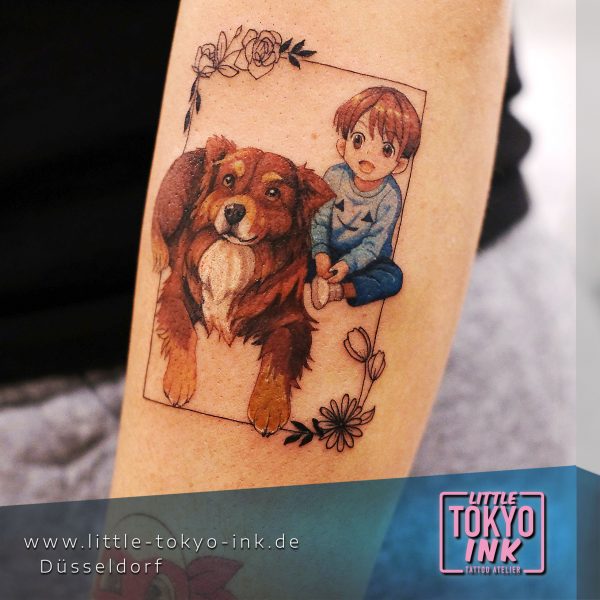 ALIENOSAURUS Tattoo-Artist,Doggy & Boy