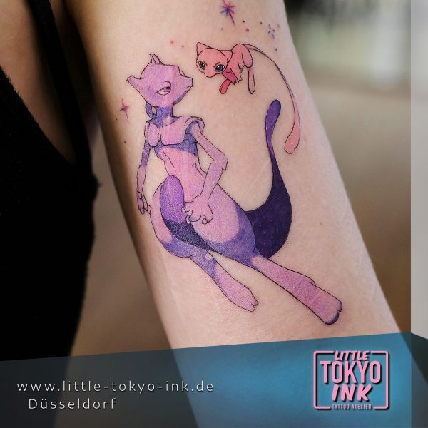 ALIENOSAURUS Tattoo-Artist,Manga Fantasy Wesen
