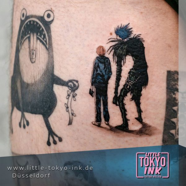 ALIENOSAURUS Tattoo-Artist,Manga Fantasy Wesen