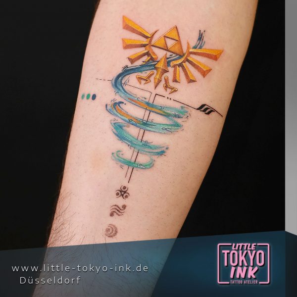 ALIENOSAURUS Tattoo-Artist,Wirbelwind