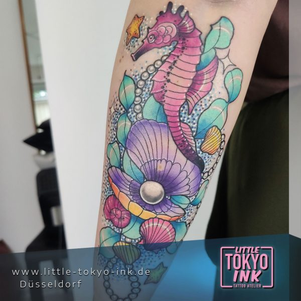 BARBARA Tattoo-Artist, Seepferdchen