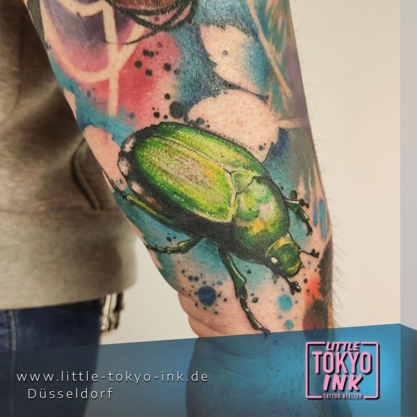 BARBARA Tattoo-Artist, Green Bug