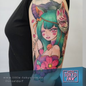 BARBARA Tattoo-Artist, Manga girl